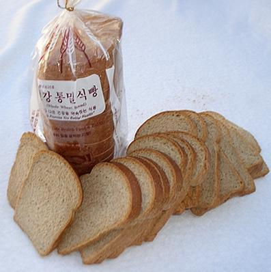 건강 통밀 식빵 (450g)(100% Whole Wheat Bread)
